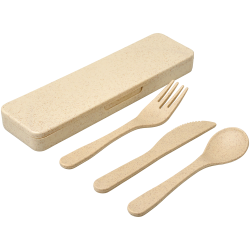 Bamboo Fiber Cutlery Set - BG